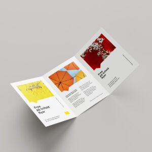 Flyer format A5 papier couché