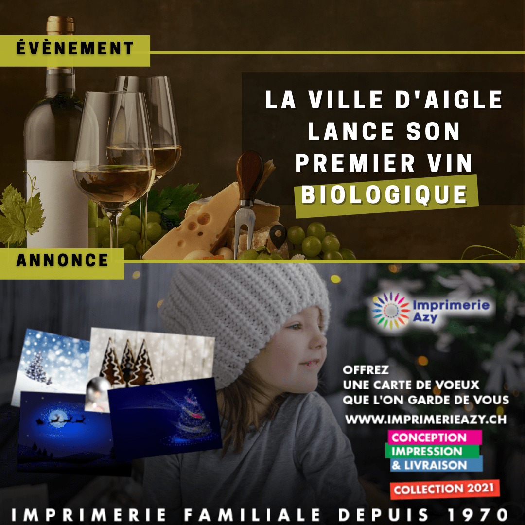La Ville d'Aigle lance son premier vin biologique