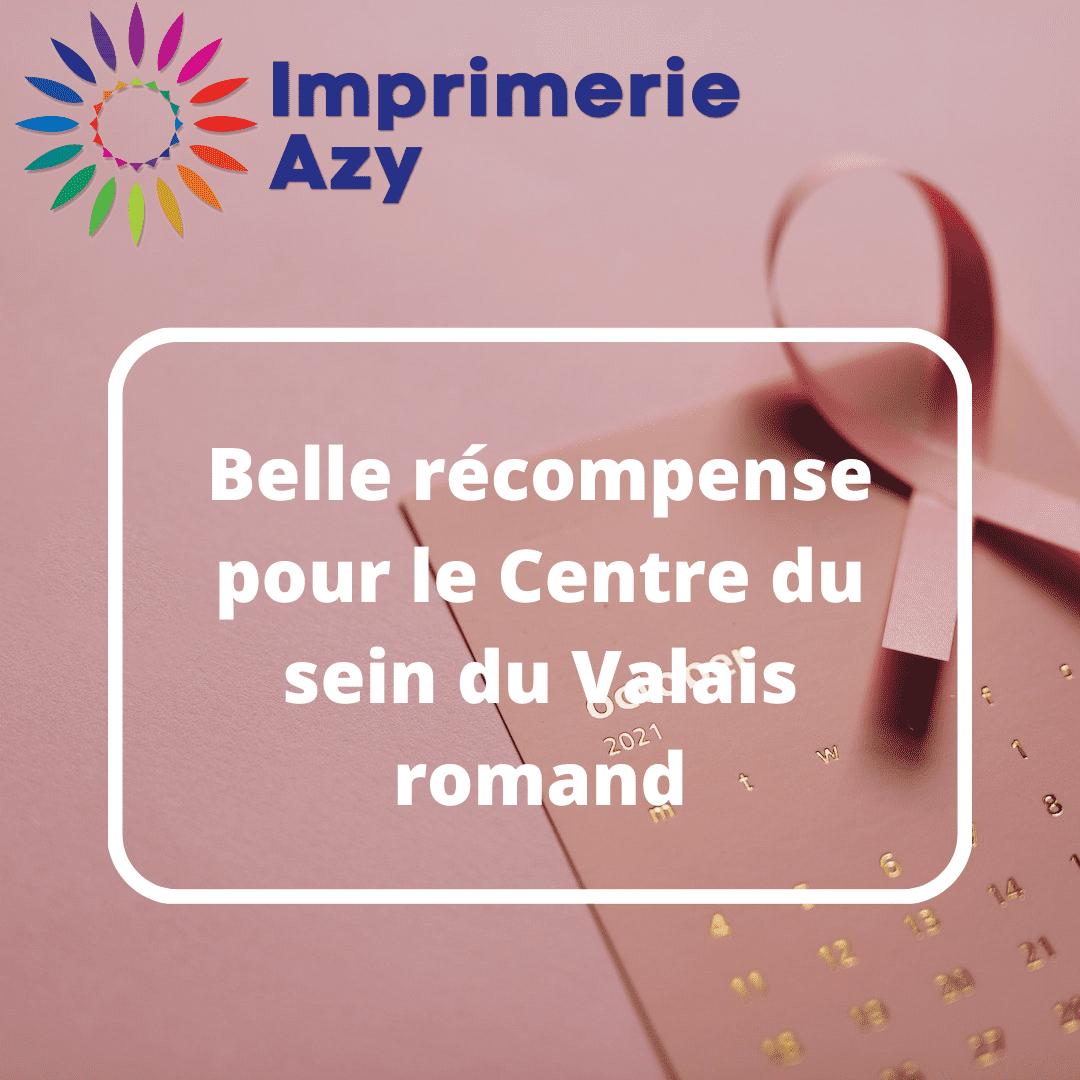 Belle récompense pour le Centre du sein du Valais romand