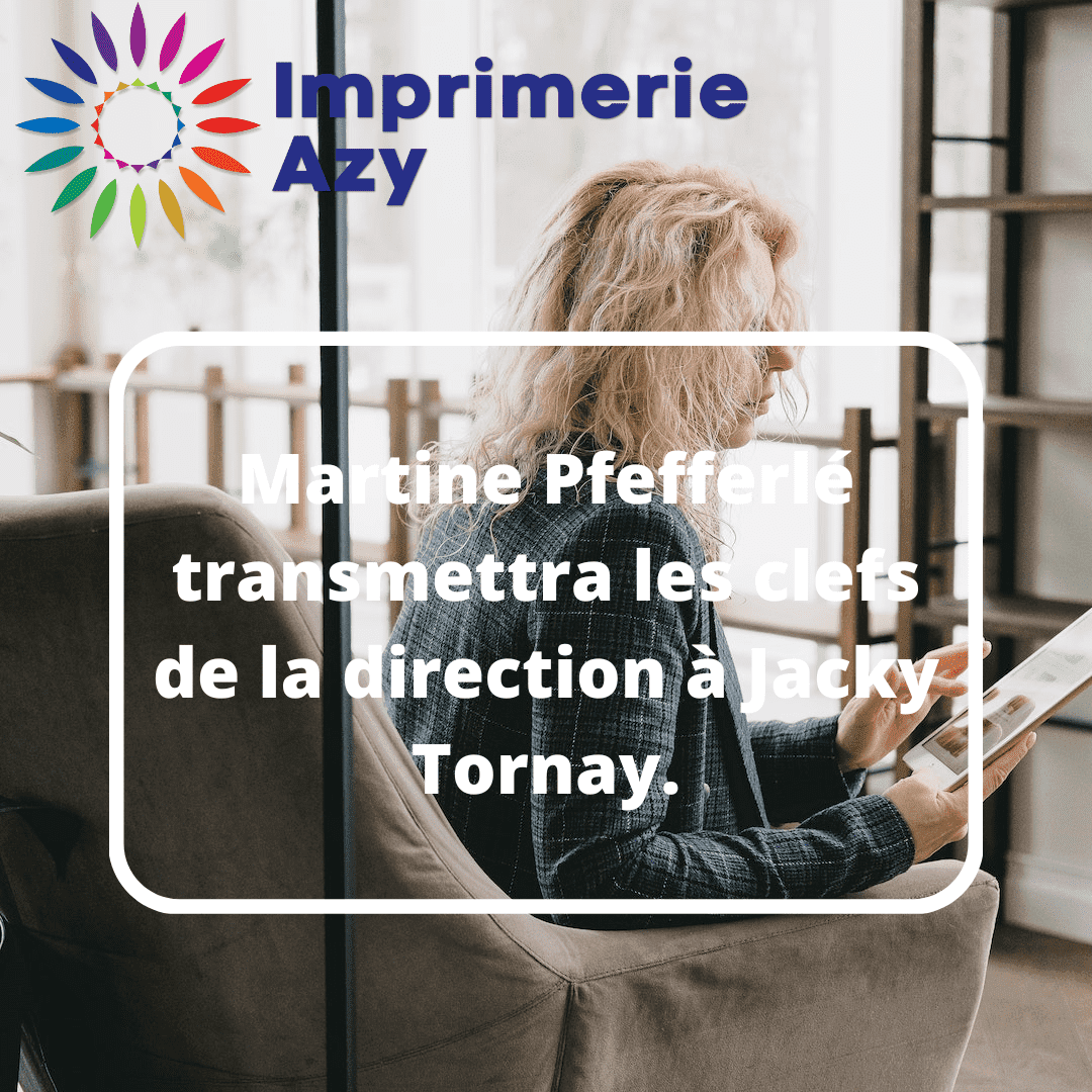 Martine Pfefferlé transmettra les clefs de la direction à Jacky Tornay.
