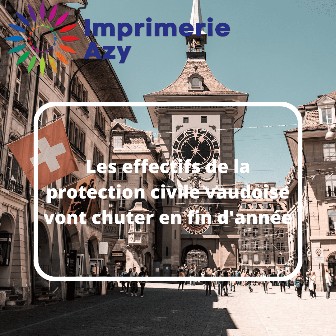 Les effectifs de la protection civile vaudoise vont chuter en fin d'année