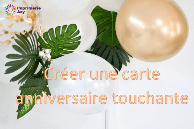 carte d'anniversaire
