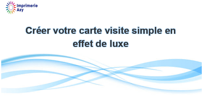 creer votre carte visite