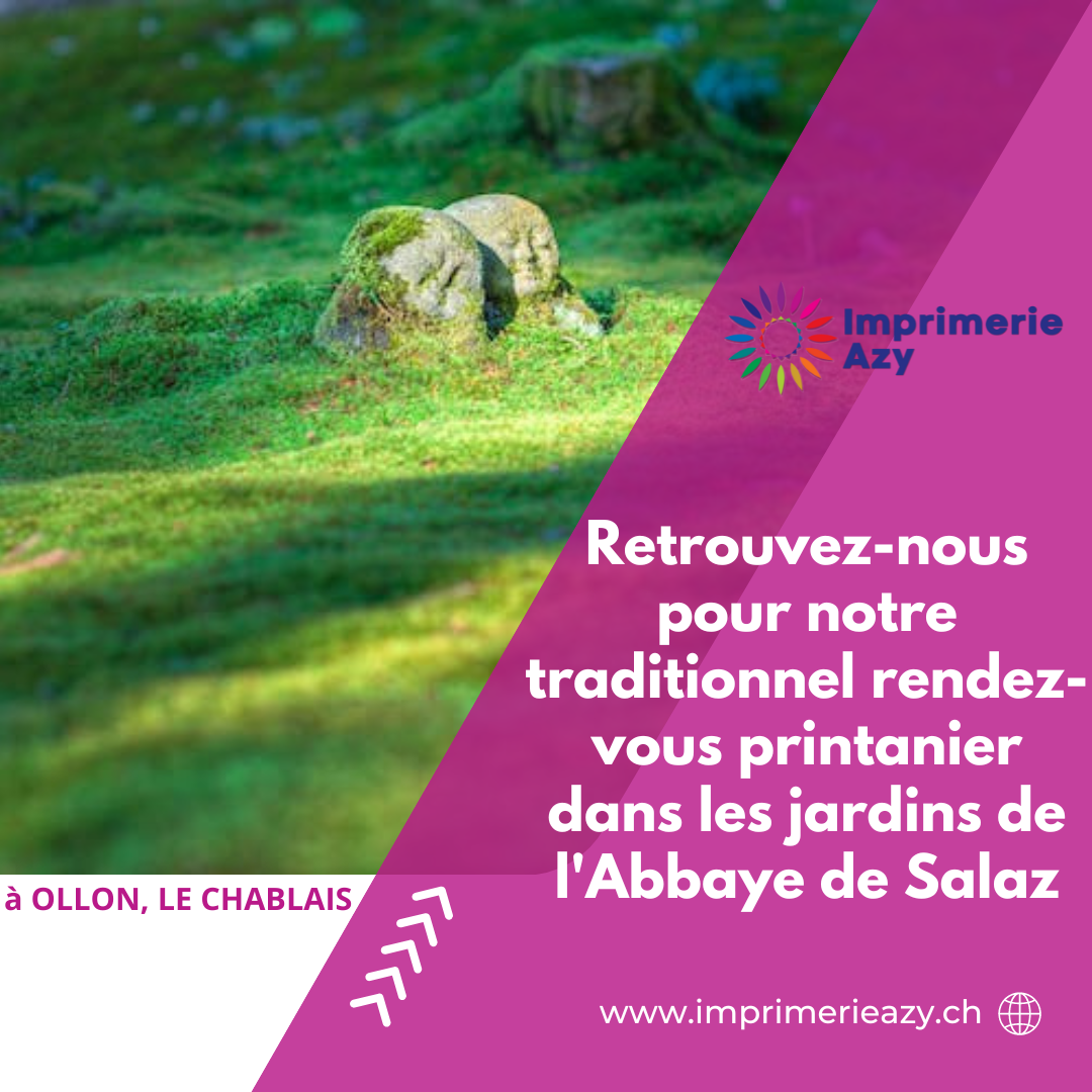Retrouvez-nous pour notre traditionnel rendez-vous printanier dans les jardins de l'Abbaye de Salaz (2)