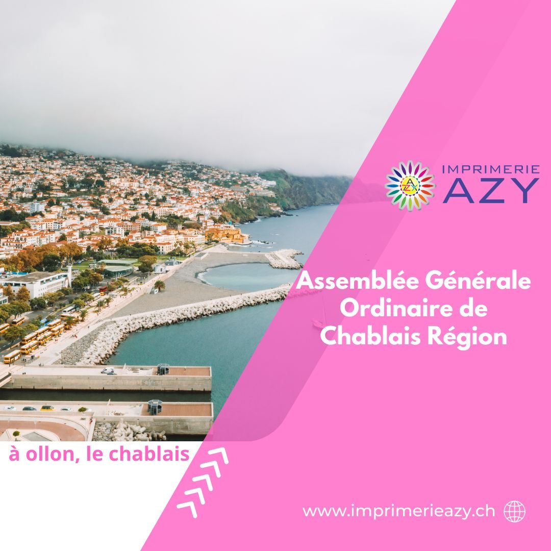 Assemblée Générale Ordinaire de Chablais Région