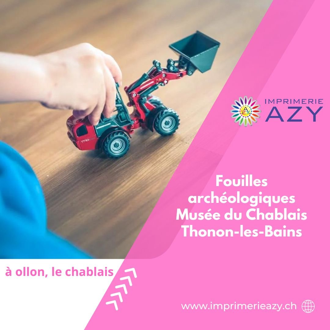 Fouilles archéologiques Musée du Chablais Thonon-les-Bains