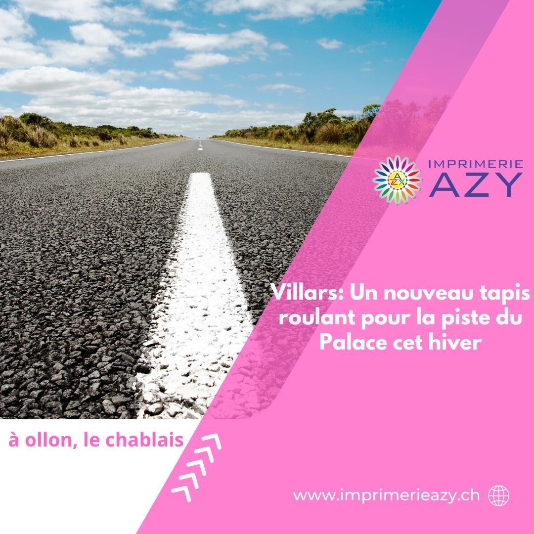 Villars Un nouveau tapis roulant pour la piste du Palace cet hiver