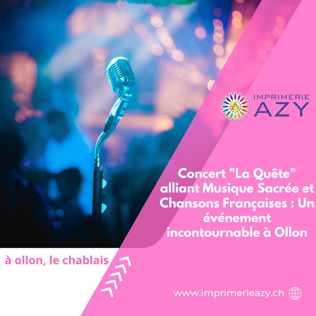 Concert La Quête alliant Musique Sacrée et Chansons Françaises Un événement incontournable à Ollon (1)