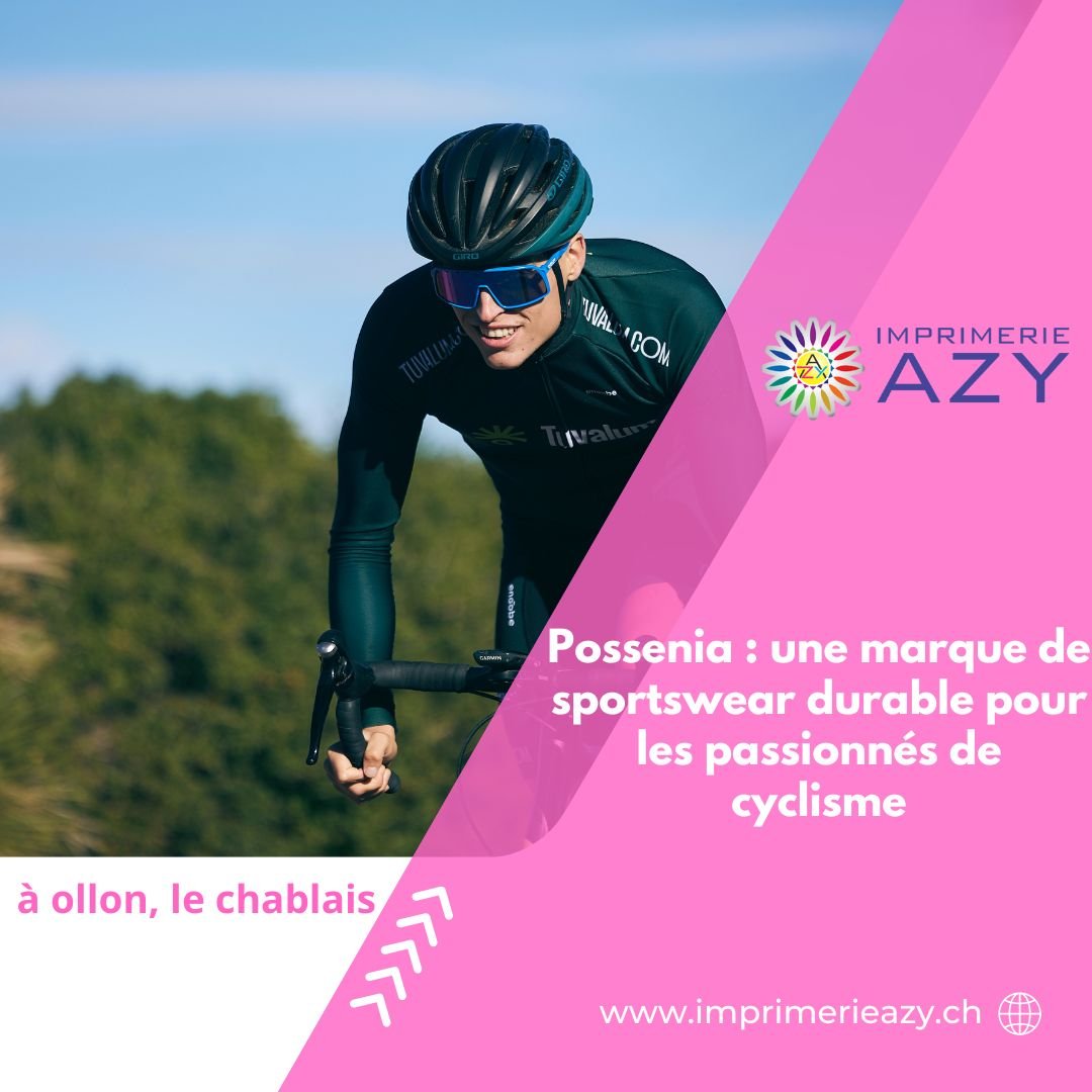 Possenia une marque de sportswear durable pour les passionnés de cyclisme