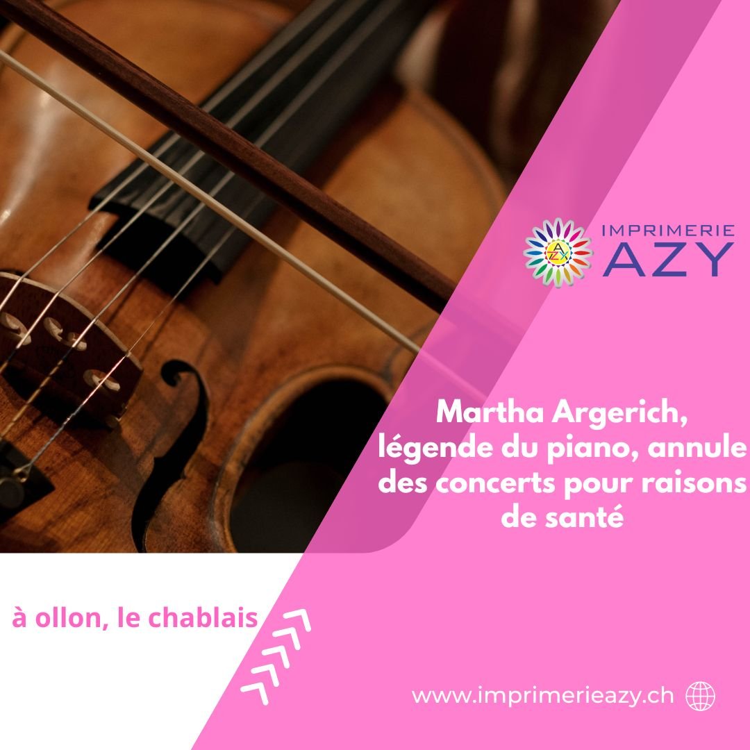 Martha Argerich, légende du piano, annule des concerts pour raisons de santé