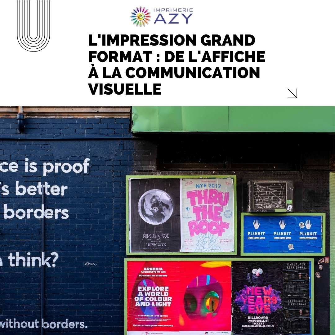 L'Impression Grand Format : De l'Affiche à la Communication Visuelle