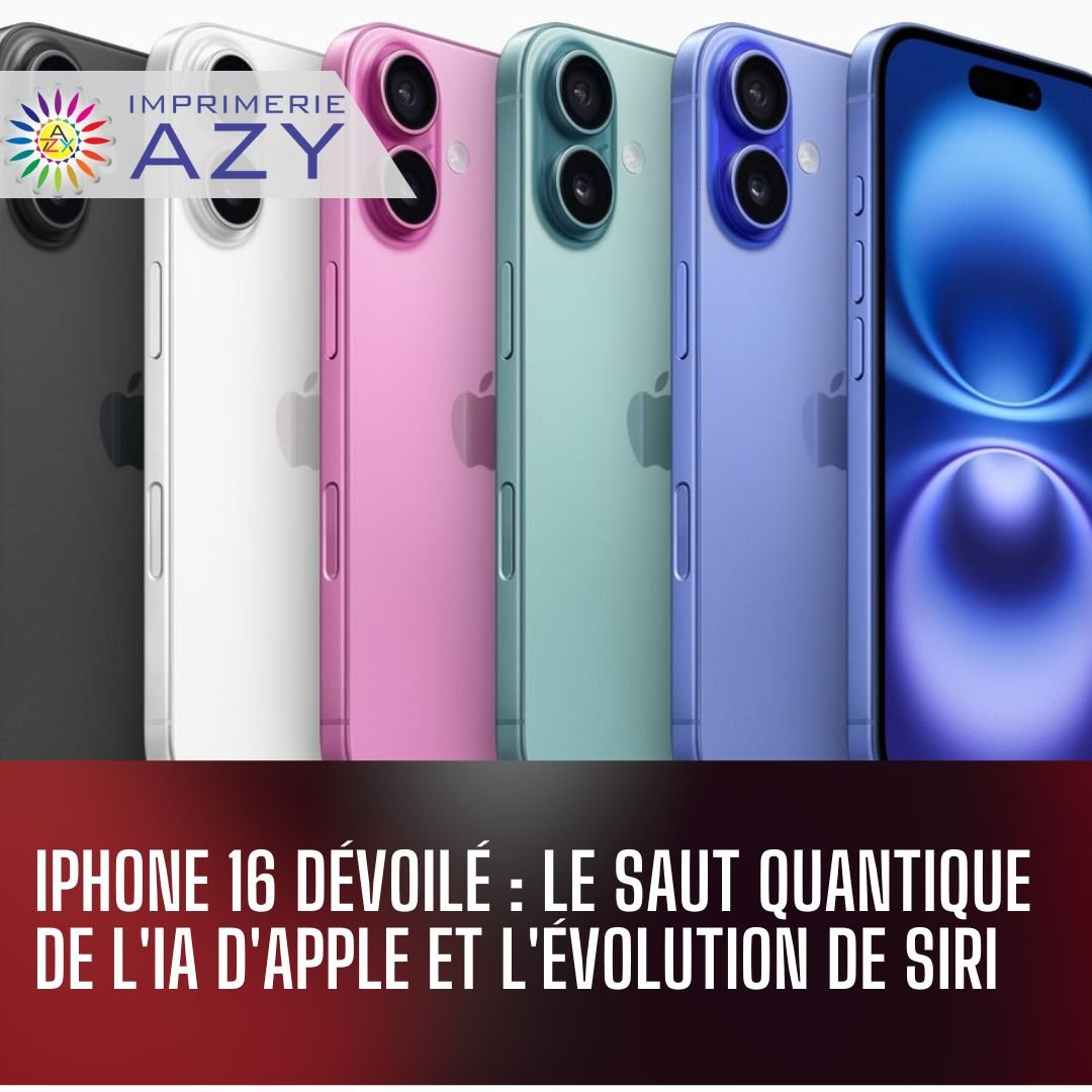 iPhone 16 dévoilé : le saut quantique de l'IA d'Apple et l'évolution de Siri