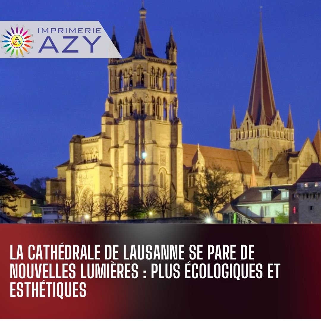 La Cathédrale de Lausanne se pare de nouvelles lumières