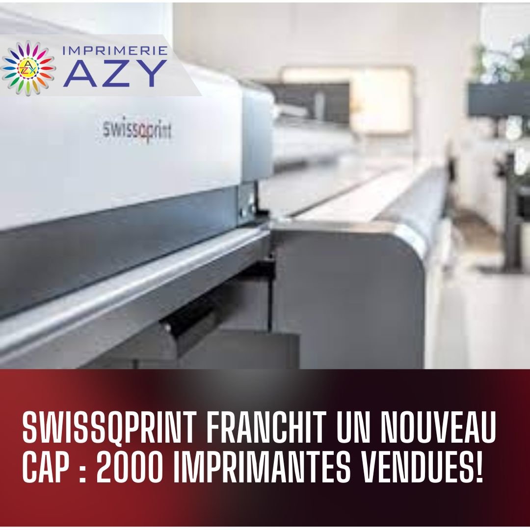 SwissQprint franchit un nouveau cap : 2000 imprimantes vendues!